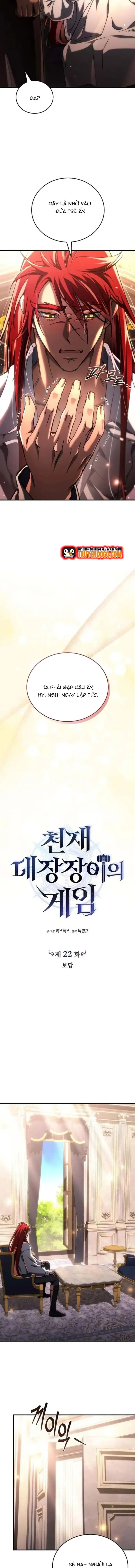 Trò Chơi Của Thợ Rèn Thiên Tài Chap 22 - Next Chap 23