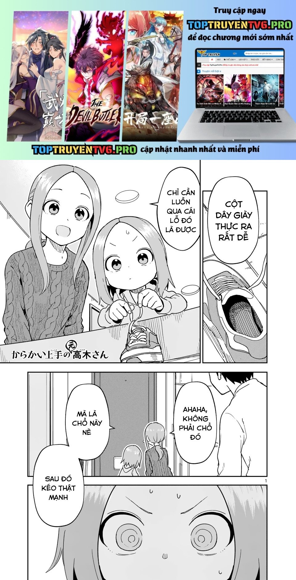 Trò Đùa Đáng Yêu Chap 304 - Next Chap 305