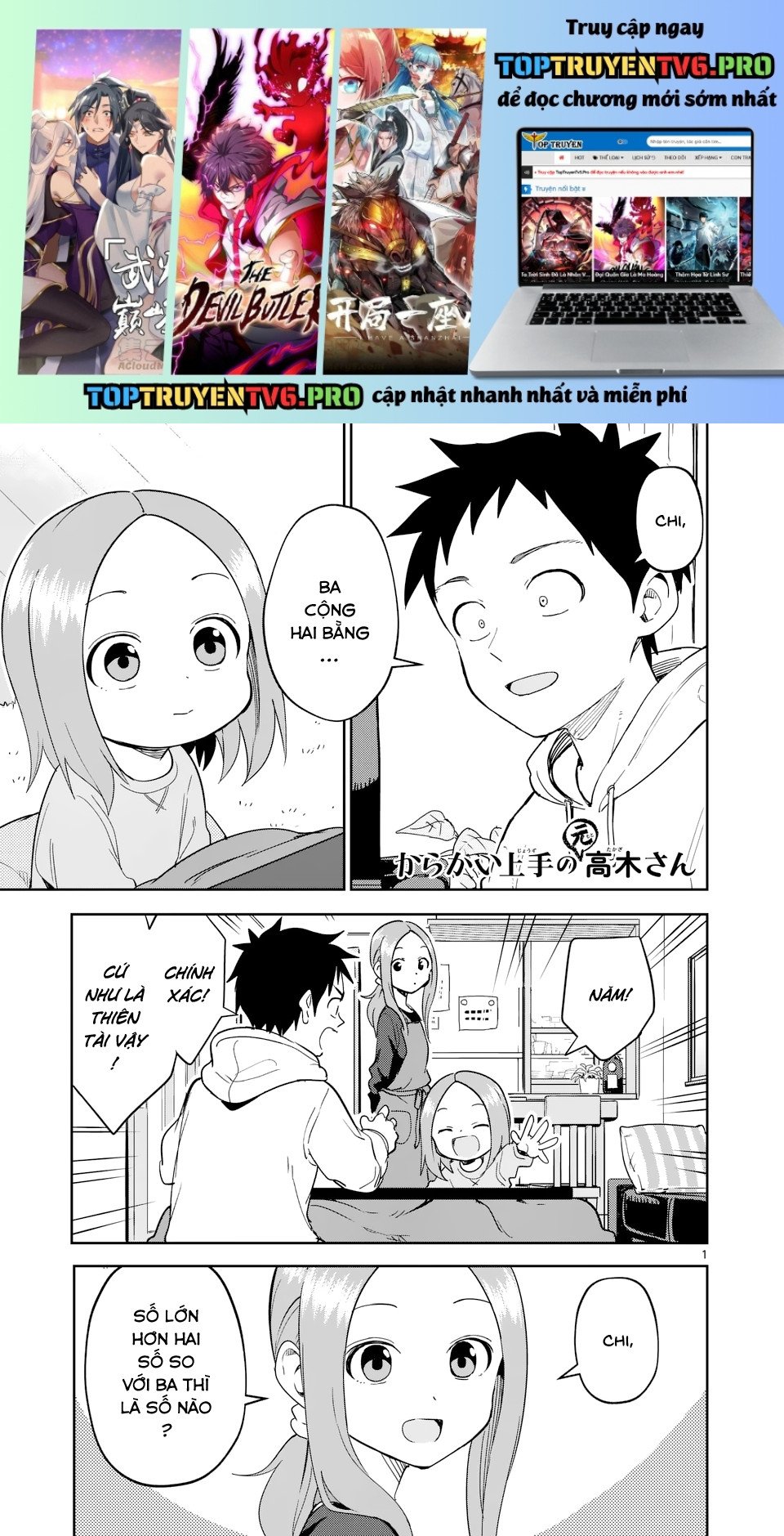 Trò Đùa Đáng Yêu Chap 305 - Next Chap 306