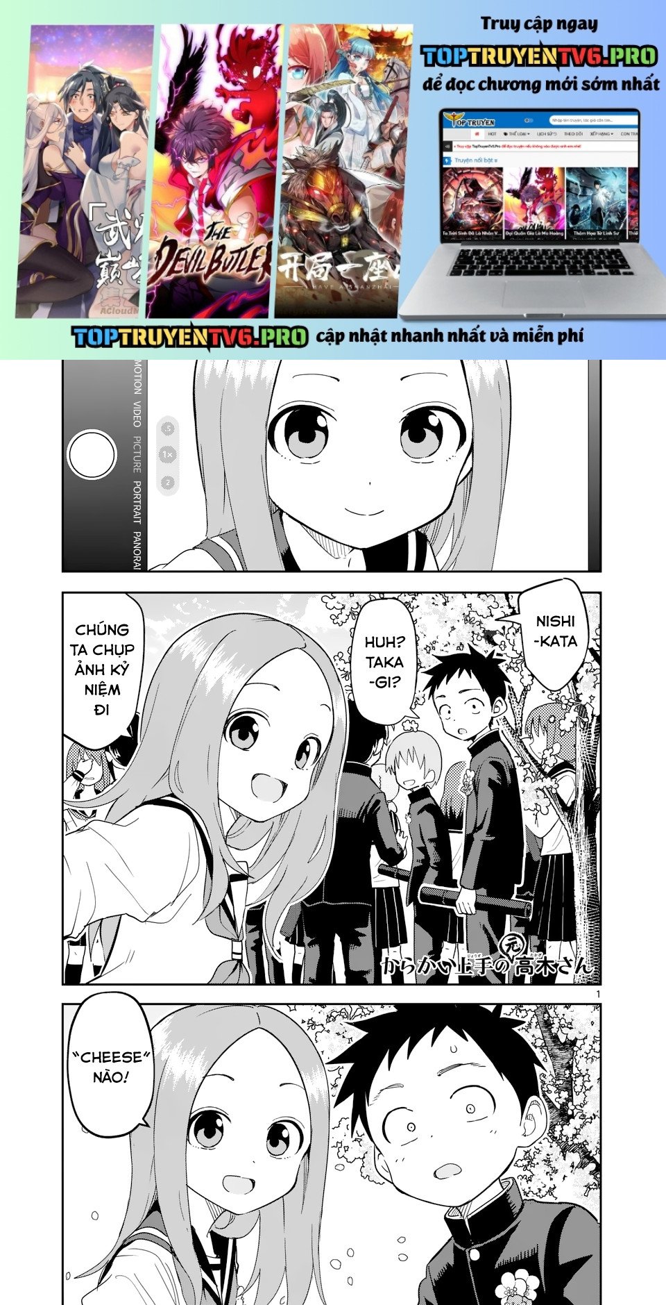 Trò Đùa Đáng Yêu Chap 312 - Next Chap 313