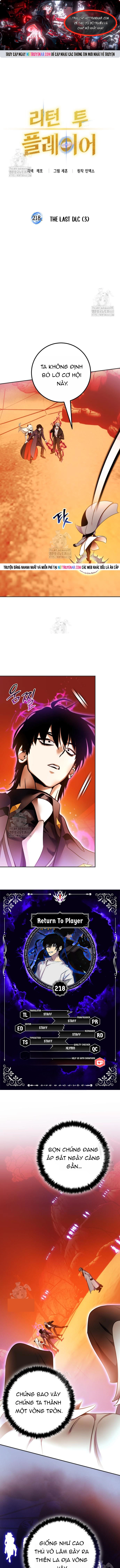 Trở Lại Thành Người Chơi Chap 218 - Next Chap 219