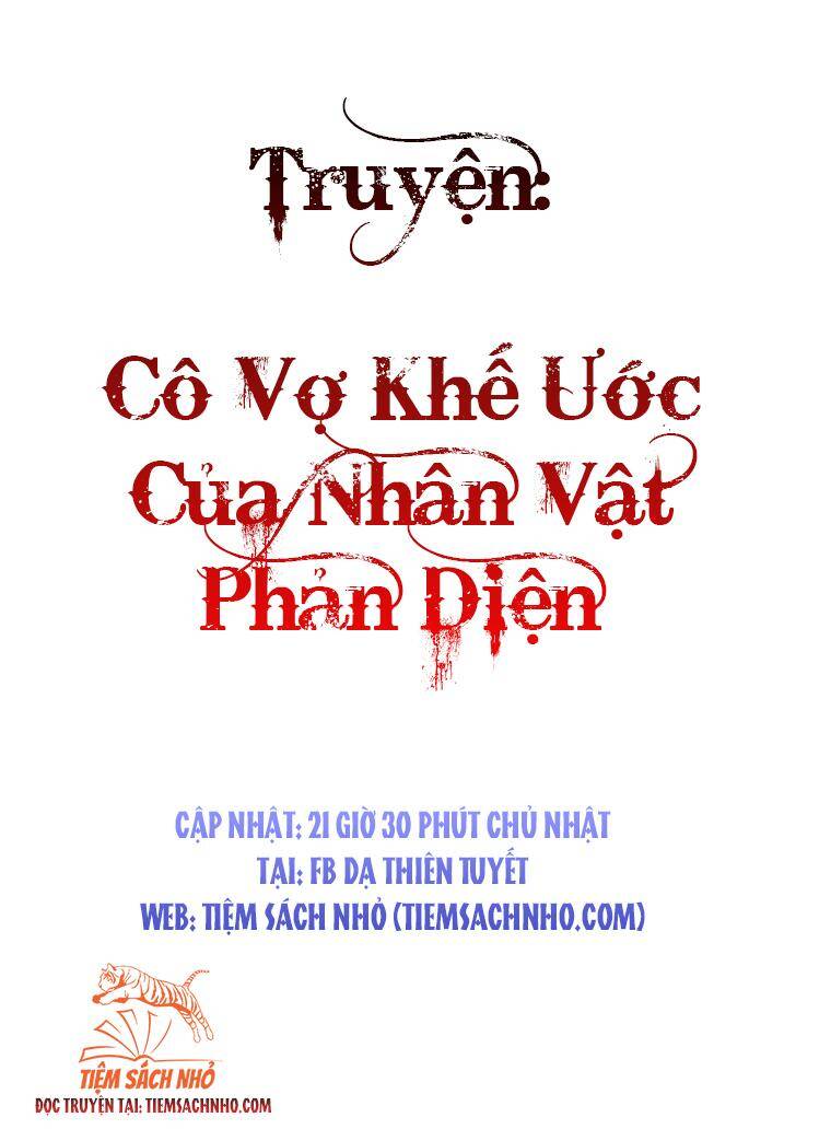 Trở Thành Cô Vợ Khế Ước Của Nhân Vật Phản Diện Chap 46 - Next Chap 47