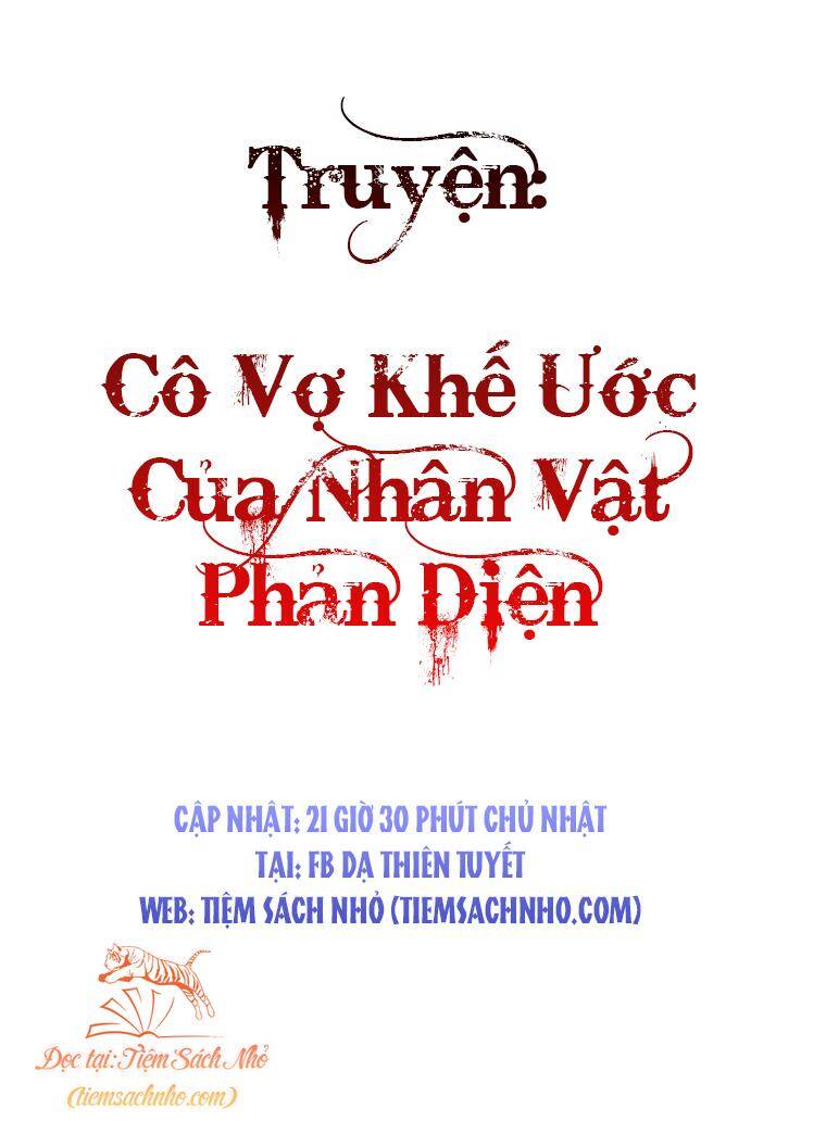 Trở Thành Cô Vợ Khế Ước Của Nhân Vật Phản Diện Chap 47 - Next Chap 48