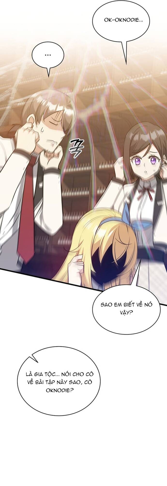 Trở Thành Con Gái Của Kẻ Phản Diện Trong Học Viện Chap 38 - Next Chap 39