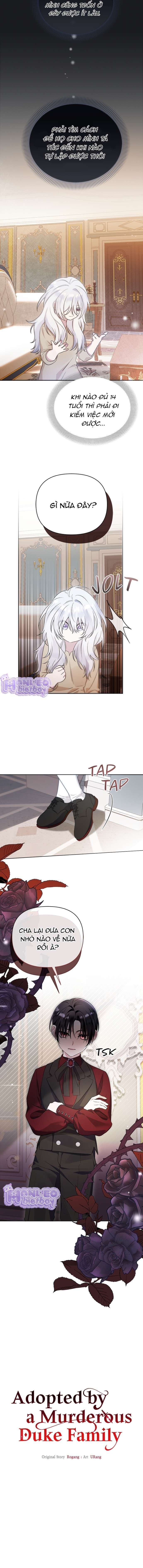 Trở Thành Con Gái Nuôi Của Gia Tộc Sát Thủ Chap 3 - Next Chap 4