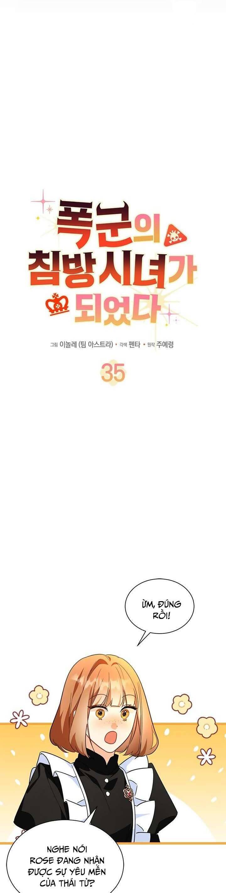 Trở Thành Hầu Nữ Của Bạo Chúa Chap 35 - Next Chap 36