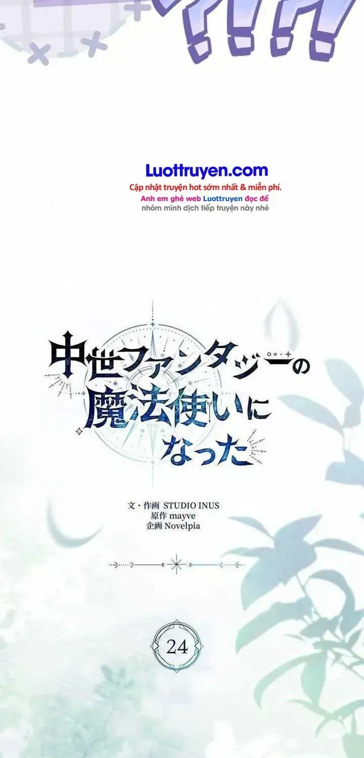 Trở Thành Pháp Sư Ở Thế Giới Giả Tưởng Thời Trung Cổ Chap 24 - Next Chap 25