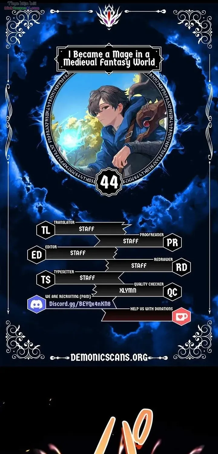 Trở Thành Pháp Sư Ở Thế Giới Giả Tưởng Thời Trung Cổ Chap 44 - Next Chap 45