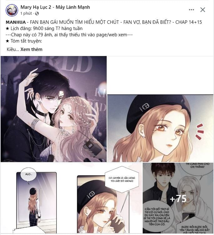 Trọng Sinh Trở Thành Fan" Vợ " Của Thần Tượng Chap 14.1 - Next Chap 15.1