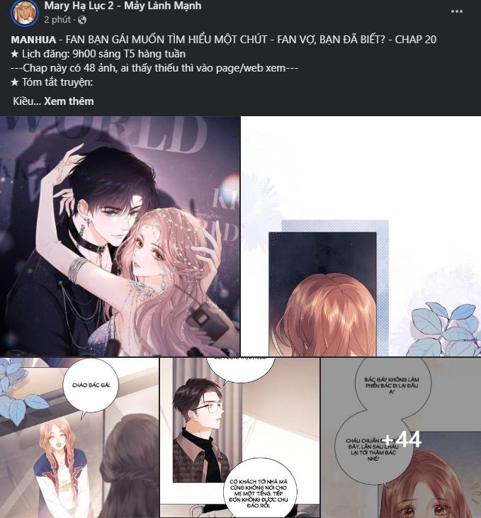 Trọng Sinh Trở Thành Fan" Vợ " Của Thần Tượng Chap 20.1 - Next Chap 21.1