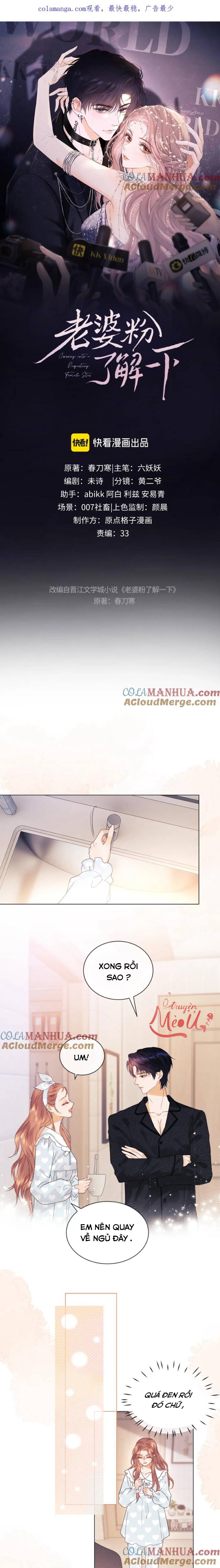 Trọng Sinh Trở Thành Fan" Vợ " Của Thần Tượng Chap 27 - Next Chap 28