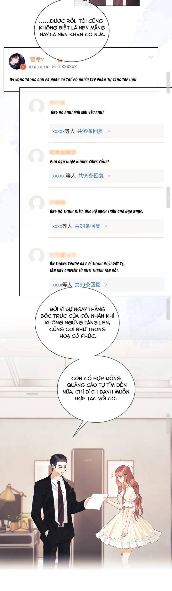 Trọng Sinh Trở Thành Fan" Vợ " Của Thần Tượng Chap 38 - Next Chap 39