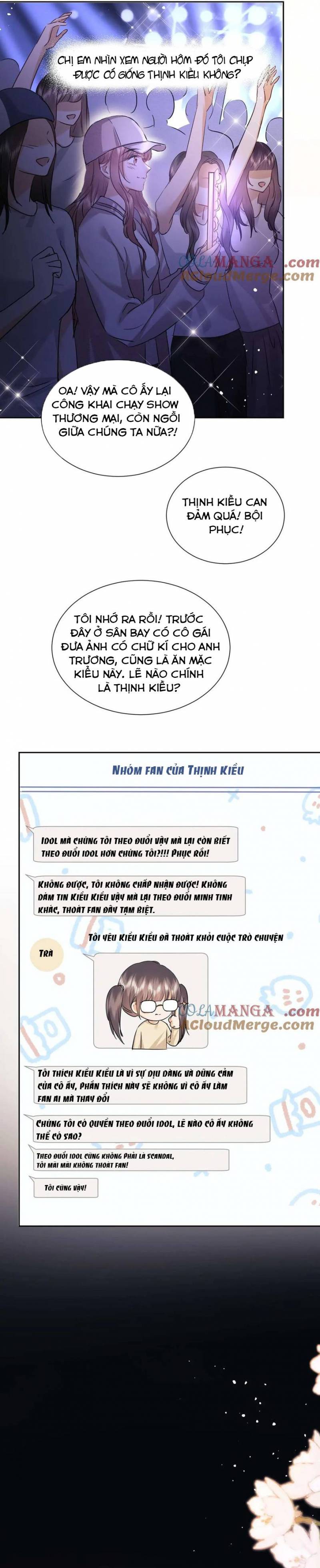 Trọng Sinh Trở Thành Fan" Vợ " Của Thần Tượng Chap 75.5 - Next Chap 76.5