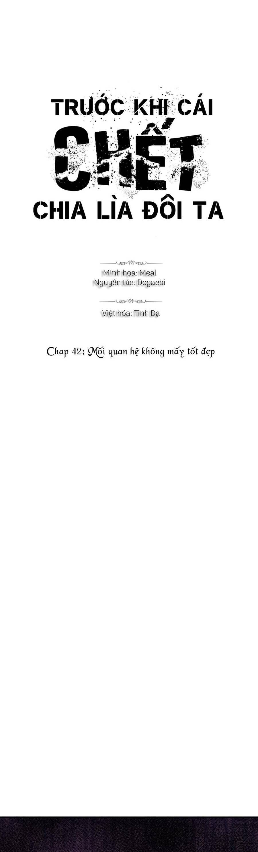 Trước Khi Cái Chết Chia Lìa Đôi Ta Chap 42 - Next Chap 43