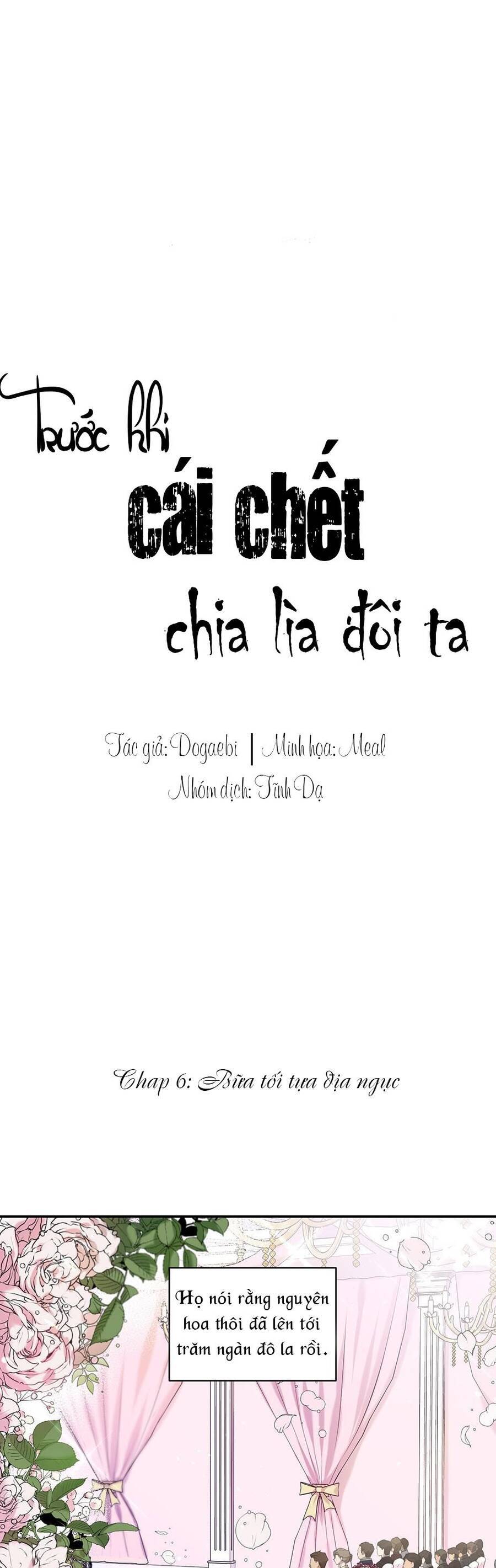 Trước Khi Cái Chết Chia Lìa Đôi Ta Chap 6 - Next Chap 7