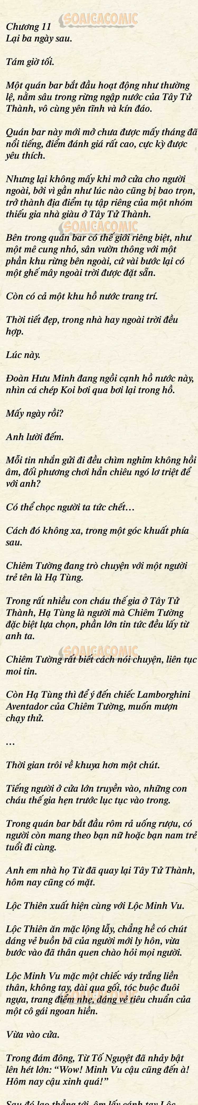 [TRUYỆN CHỮ] Cưng Chiều Em Đến Tận Cùng Chap 11 - Next Chap 12