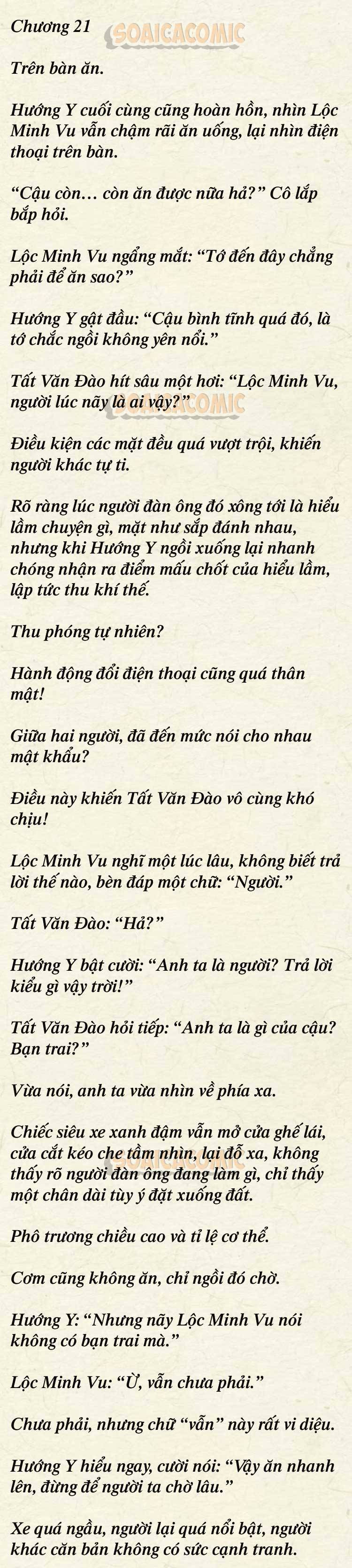 [TRUYỆN CHỮ] Cưng Chiều Em Đến Tận Cùng Chap 21 - Next Chap 22