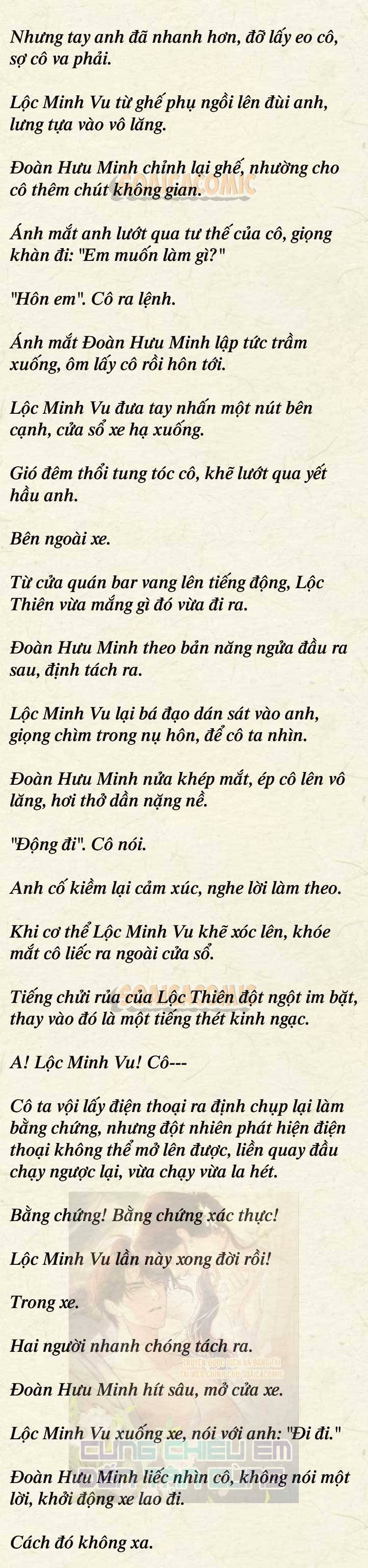 [TRUYỆN CHỮ] Cưng Chiều Em Đến Tận Cùng Chap 25 - Next Chap 26