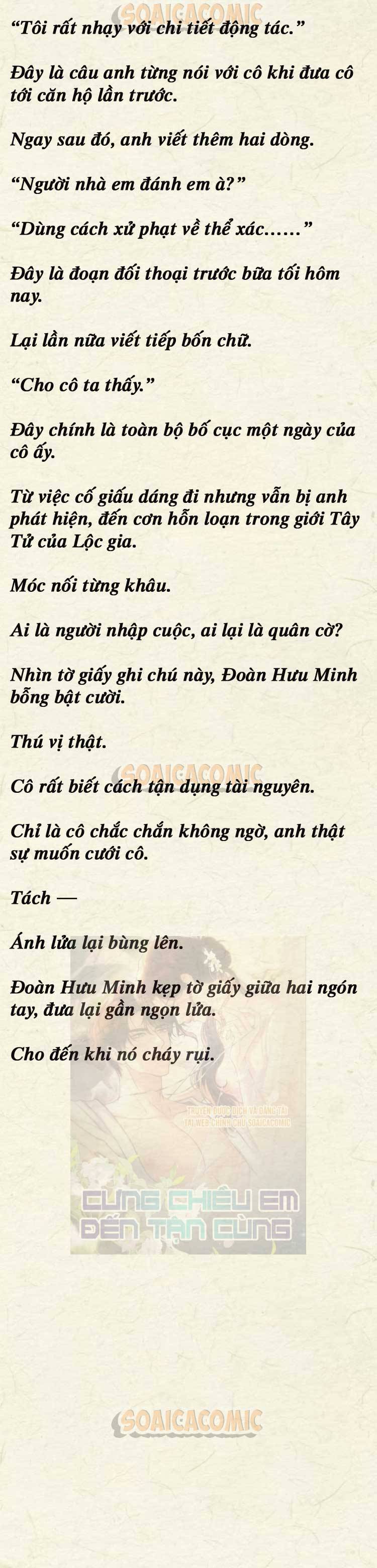 [TRUYỆN CHỮ] Cưng Chiều Em Đến Tận Cùng Chap 27 - Next Chap 28