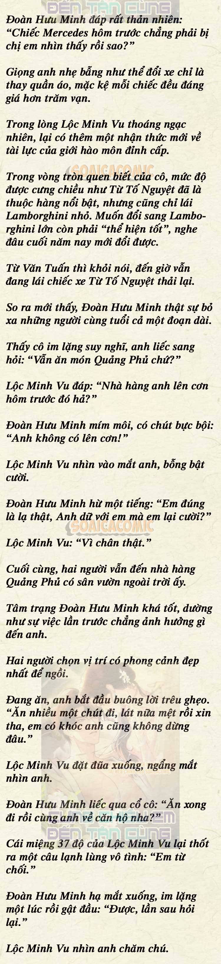 [TRUYỆN CHỮ] Cưng Chiều Em Đến Tận Cùng Chap 28 - Next Chap 29