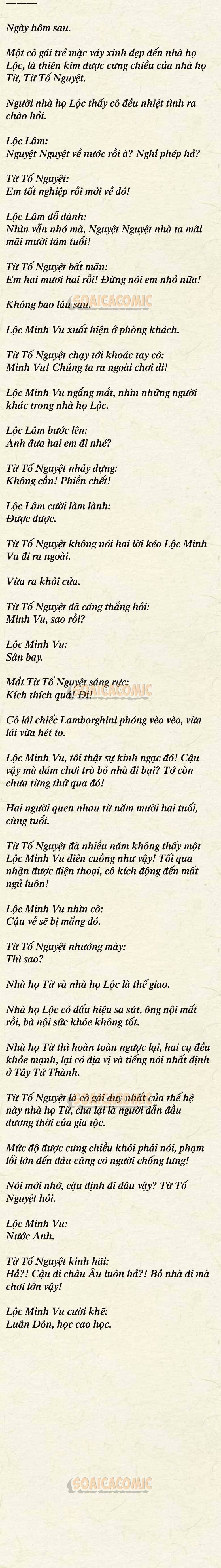 [TRUYỆN CHỮ] Cưng Chiều Em Đến Tận Cùng Chap 3 - Next Chap 4