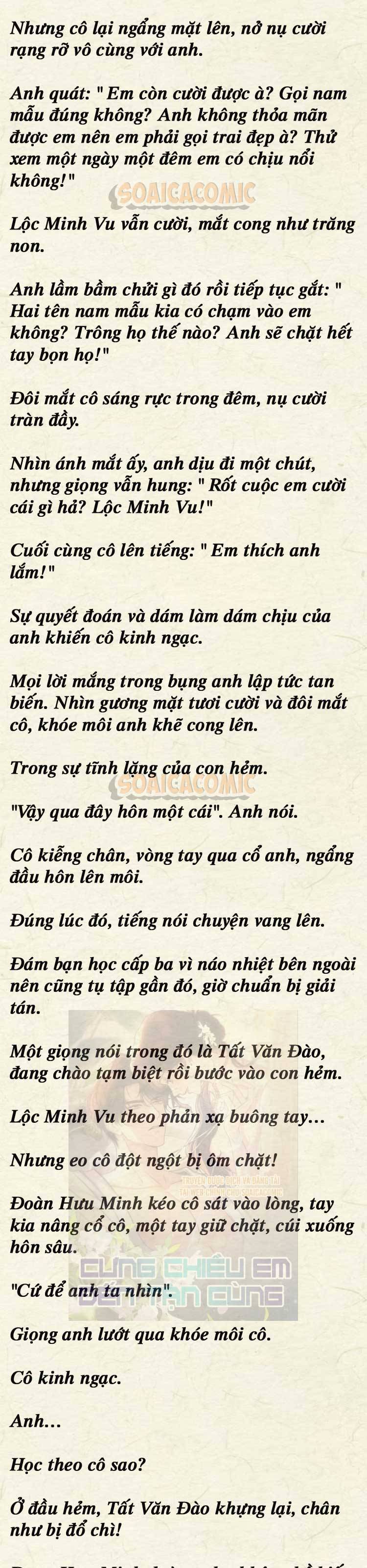 [TRUYỆN CHỮ] Cưng Chiều Em Đến Tận Cùng Chap 31 - Next Chap 32