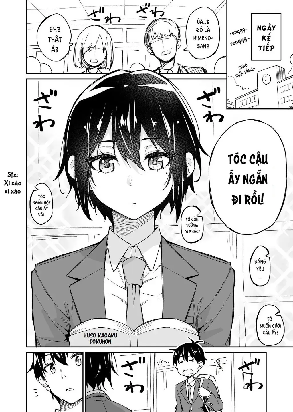 Truyện Tình Về Cô Gái Cắt Đi Mái Tóc Sau Khi Biết Crush Thích Gái Tóc Ngắn Chap 1 - Next Chap 2