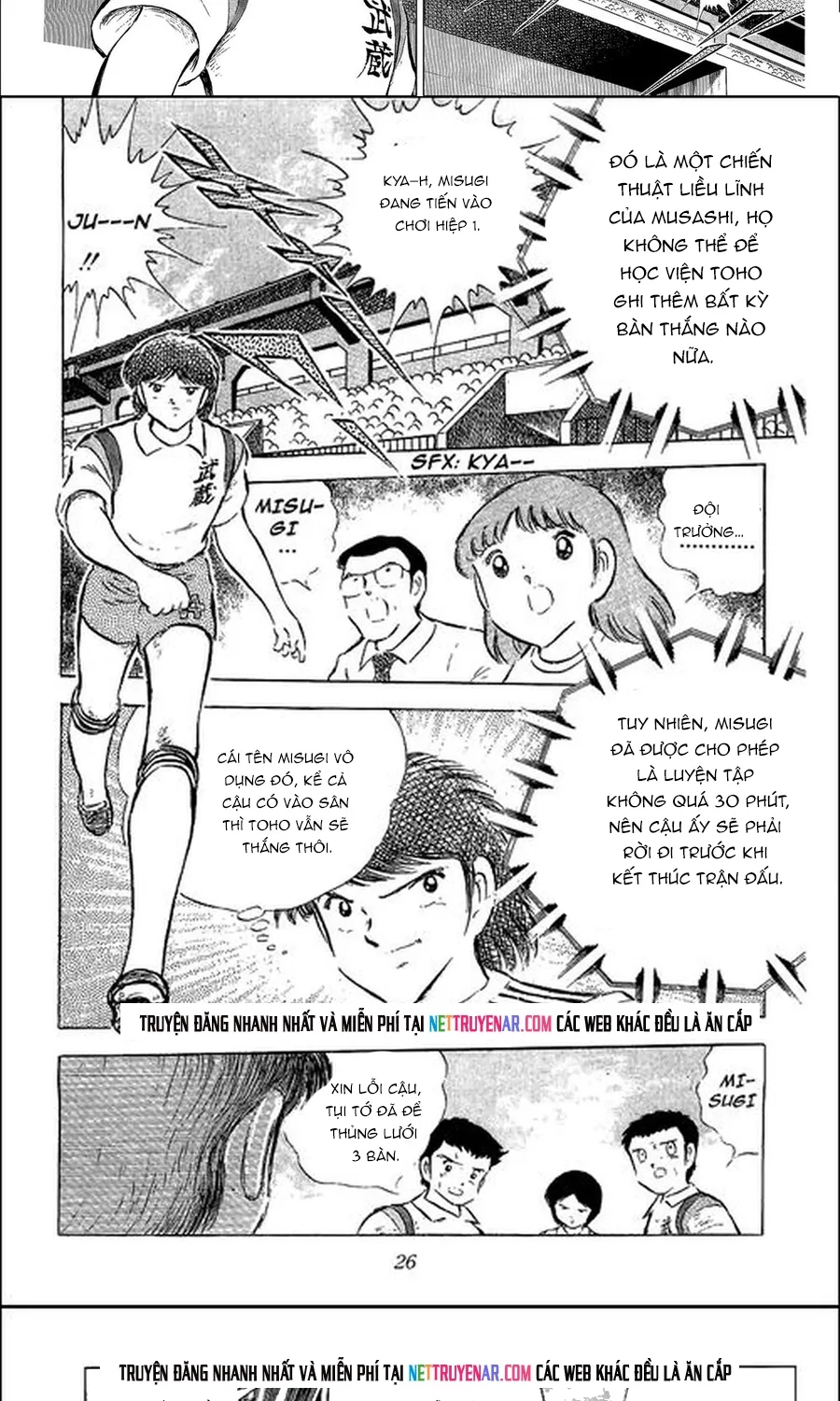 Tsubasa - Giấc Mơ Sân Cỏ Chap 105 - Next Chap 106