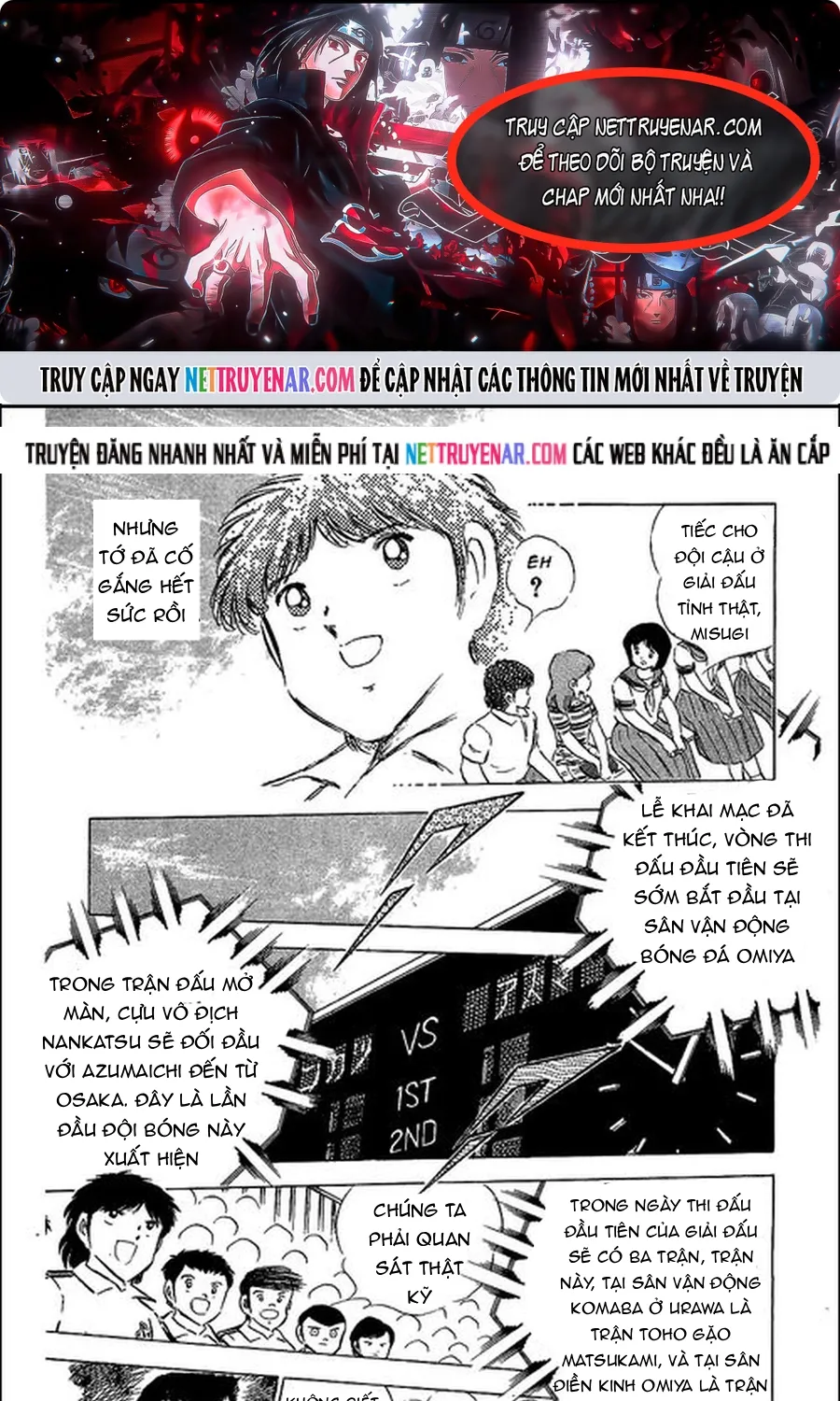 Tsubasa - Giấc Mơ Sân Cỏ Chap 115 - Next Chap 116