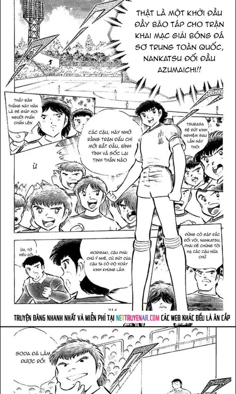 Tsubasa - Giấc Mơ Sân Cỏ Chap 116 - Next Chap 117