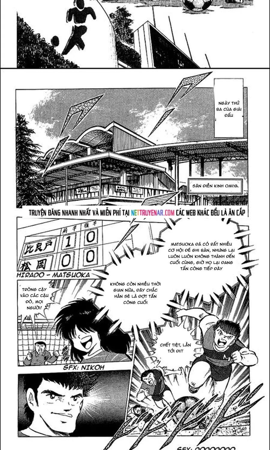 Tsubasa - Giấc Mơ Sân Cỏ Chap 119 - Next Chap 120