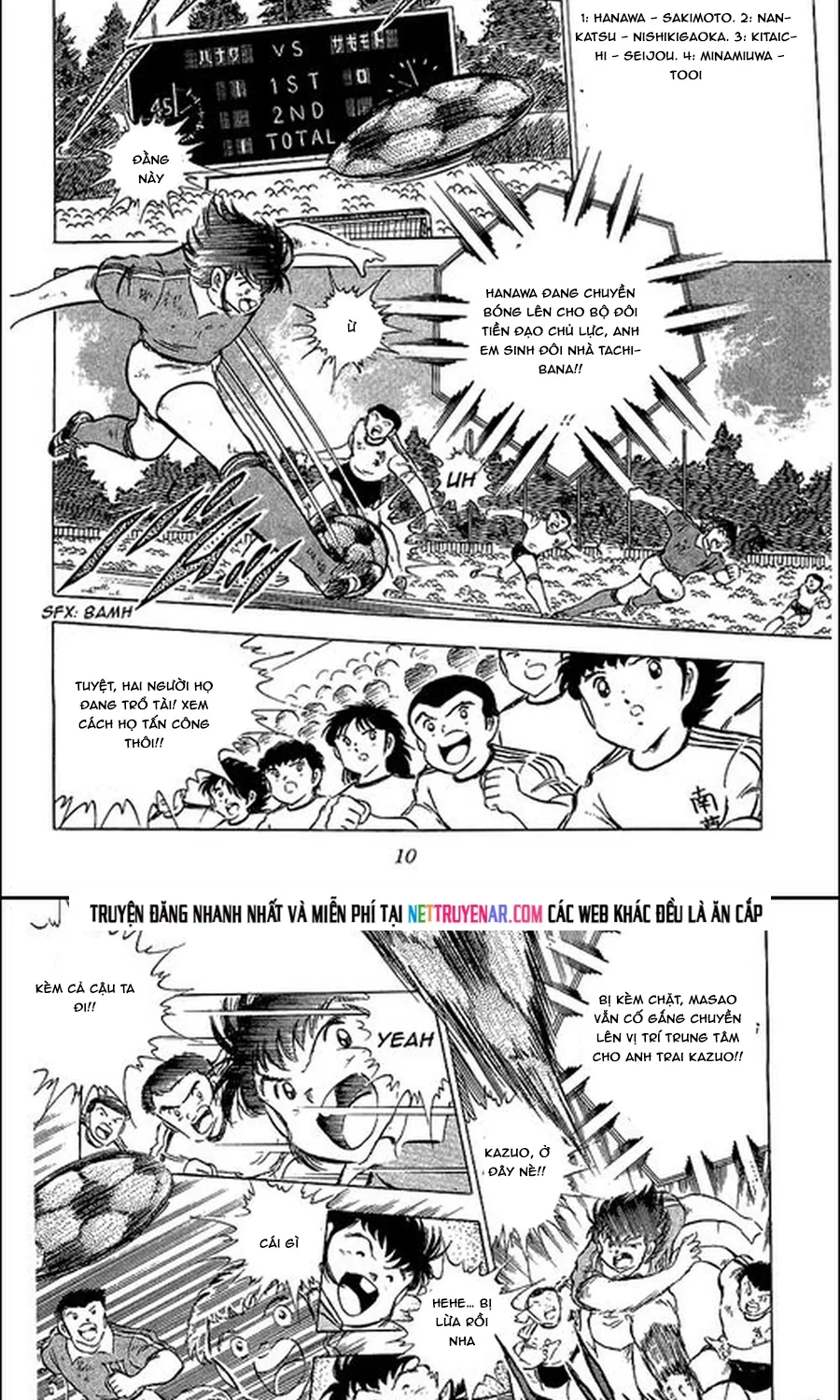 Tsubasa - Giấc Mơ Sân Cỏ Chap 119 - Next Chap 120