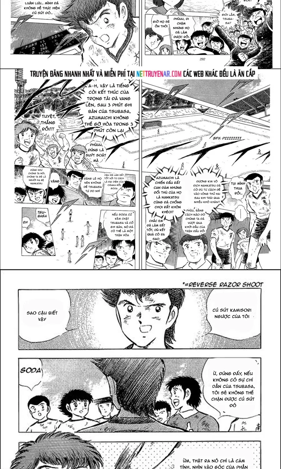 Tsubasa - Giấc Mơ Sân Cỏ Chap 120 - Next Chap 121