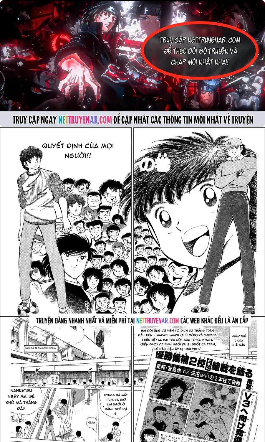 Tsubasa - Giấc Mơ Sân Cỏ Chap 122 - Next Chap 123