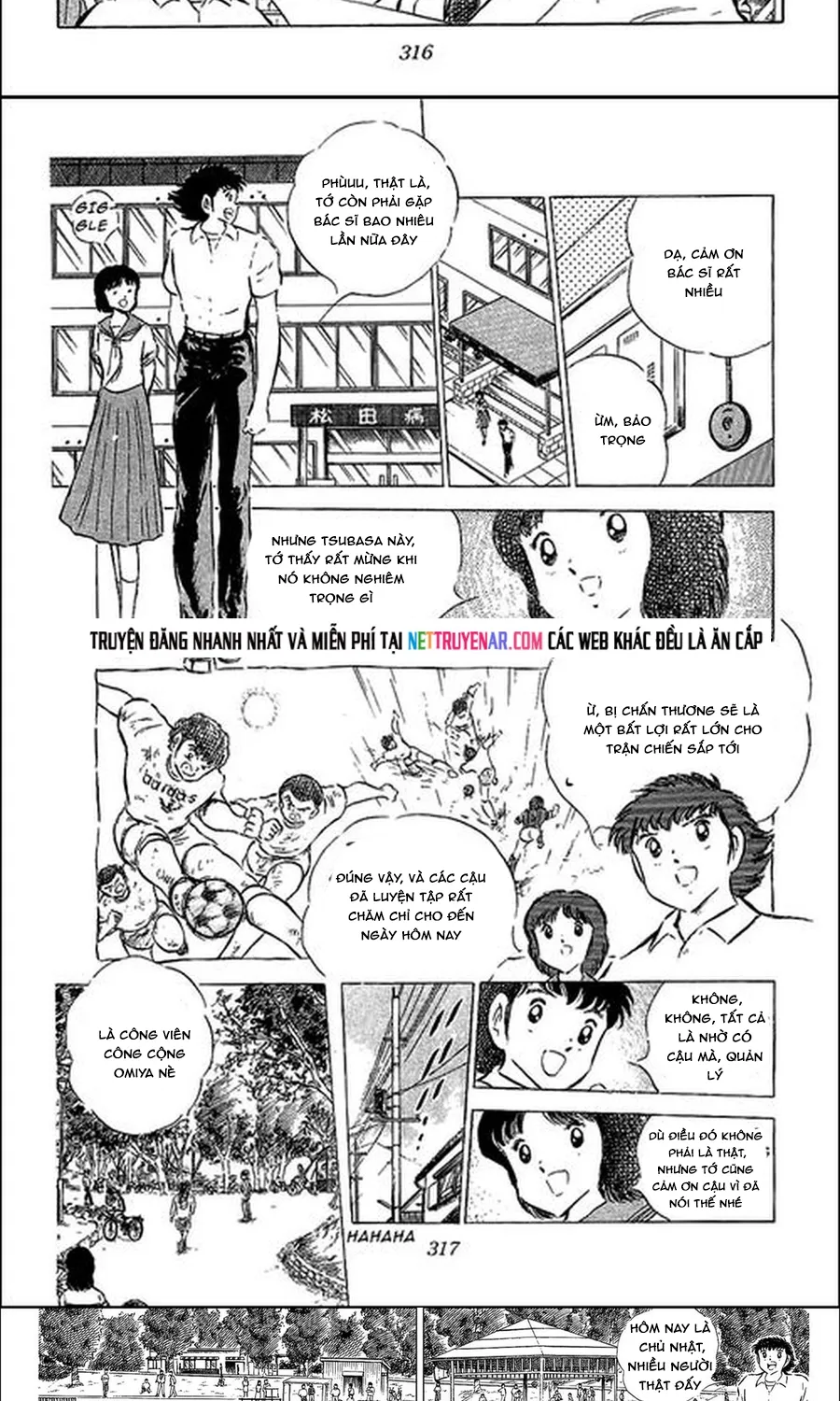 Tsubasa - Giấc Mơ Sân Cỏ Chap 122 - Next Chap 123