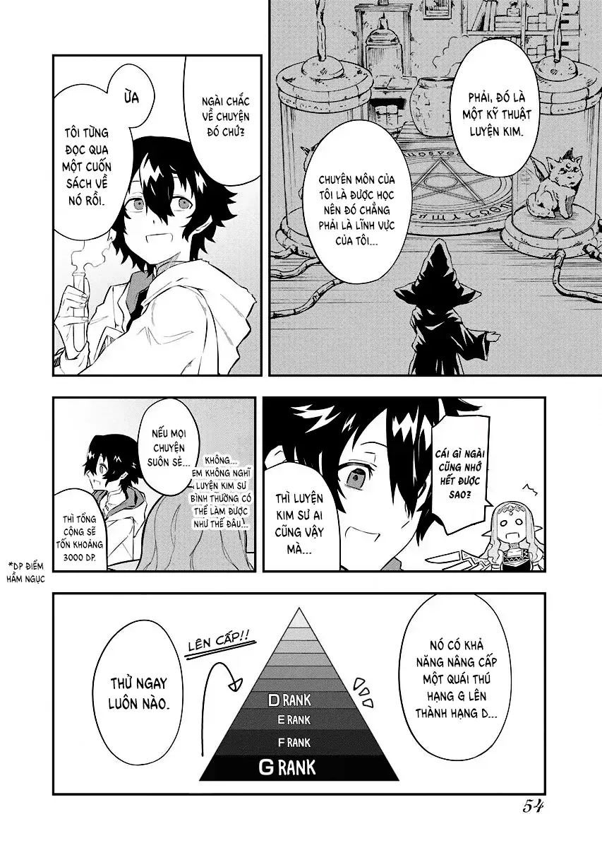 Tsuihou Sareta Renkinjutsushisan, Saikyou No Danjon O Tsukurimasen Ka? Chap 2.2 - Next Chap 3.2