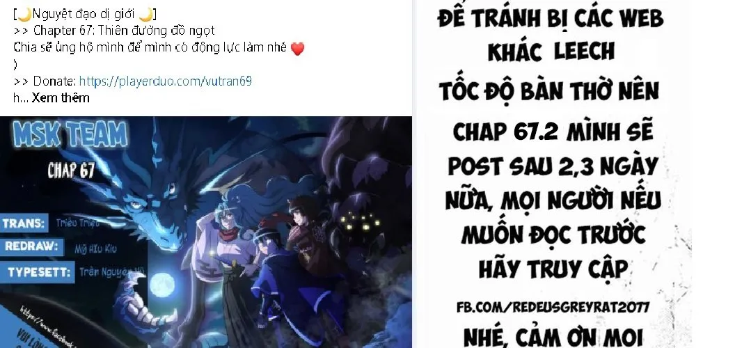 Tsuki Ga Michibiku Isekai Douchuu Chap 67.1 - Next Chap 68.1