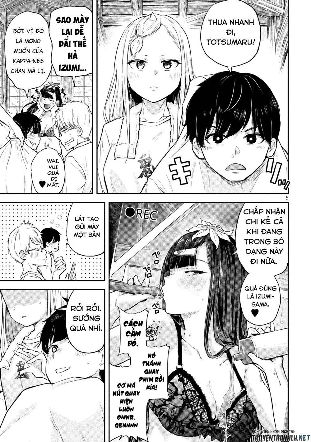 Tsumuji Magari × Spring Chap 4 - Next Chap 5