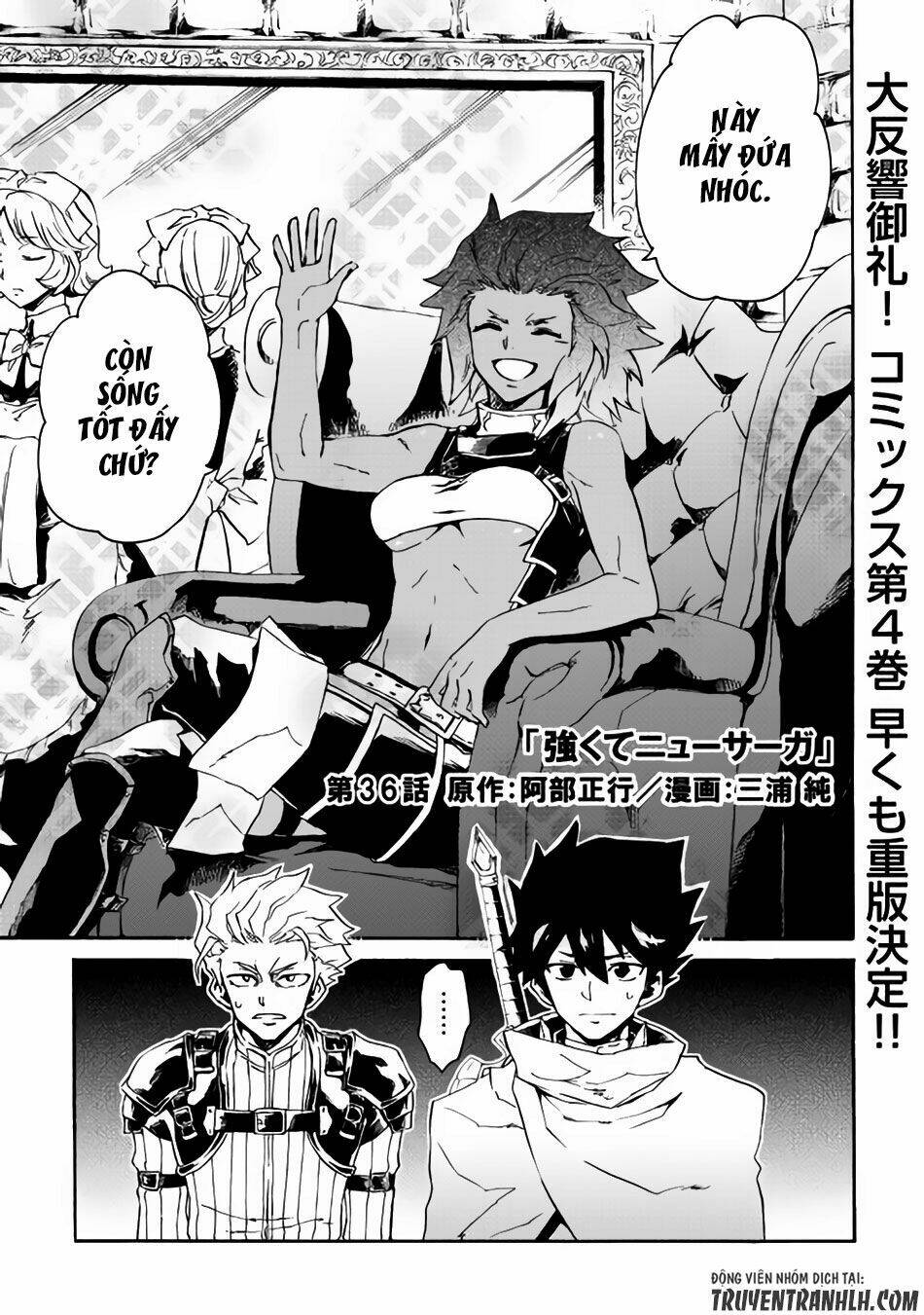 Tsuyokute New Saga Chap 36 - Next Chap 37