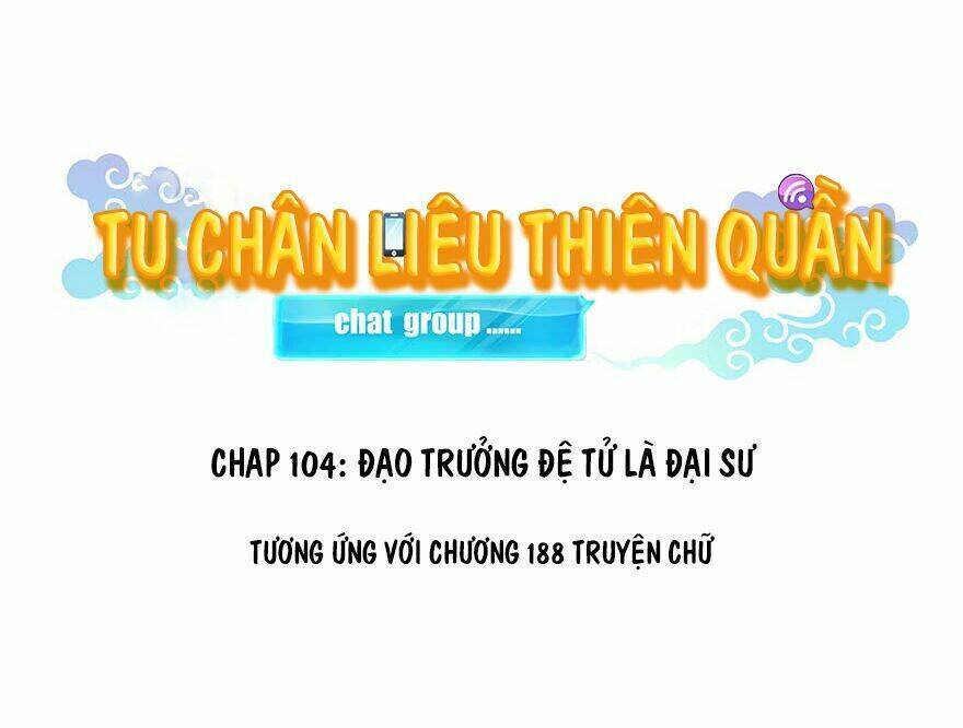 Tu Chân Nói Chuyện Phiếm Quần Chap 104 - Next Chap 105