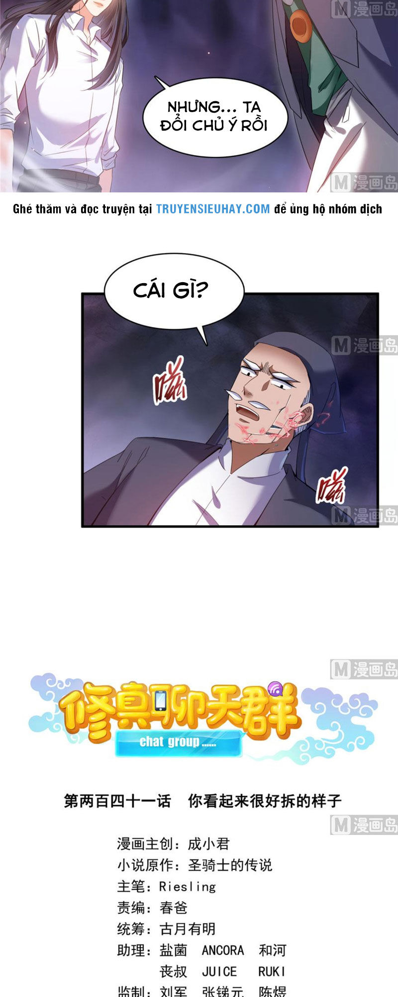 Tu Chân Nói Chuyện Phiếm Quần Chap 241 - Next Chap 242