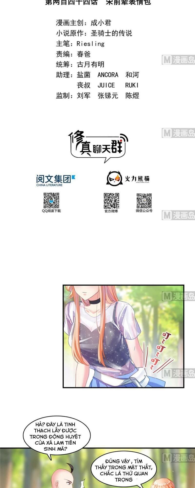 Tu Chân Nói Chuyện Phiếm Quần Chap 244 - Next Chap 245