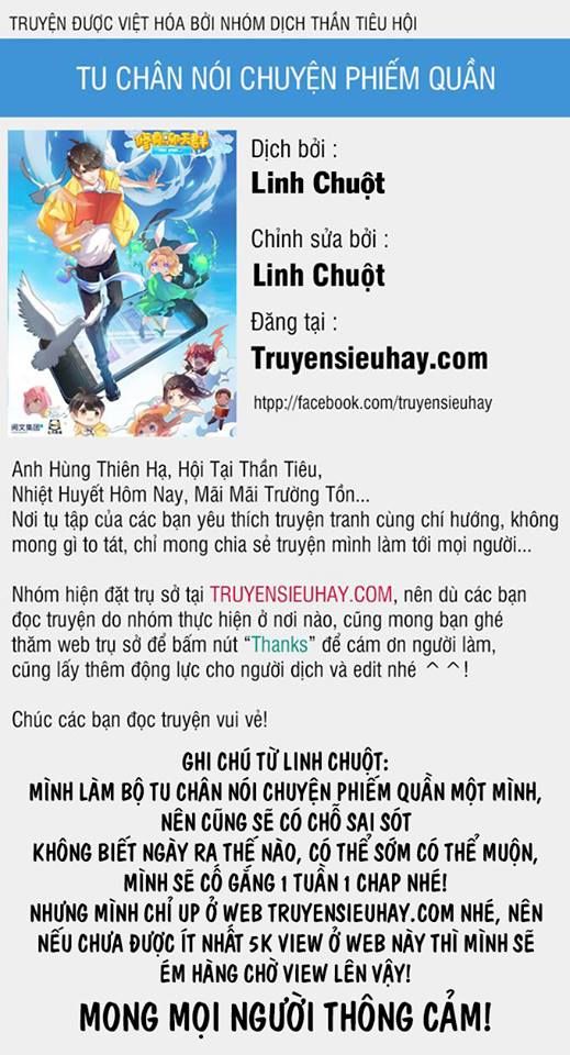 Tu Chân Nói Chuyện Phiếm Quần Chap 84 - Next Chap 85