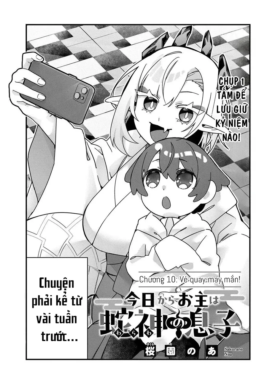 Từ Giờ Làm Con Của Thần Rắn Nhé Chap 10 - Next Chap 11