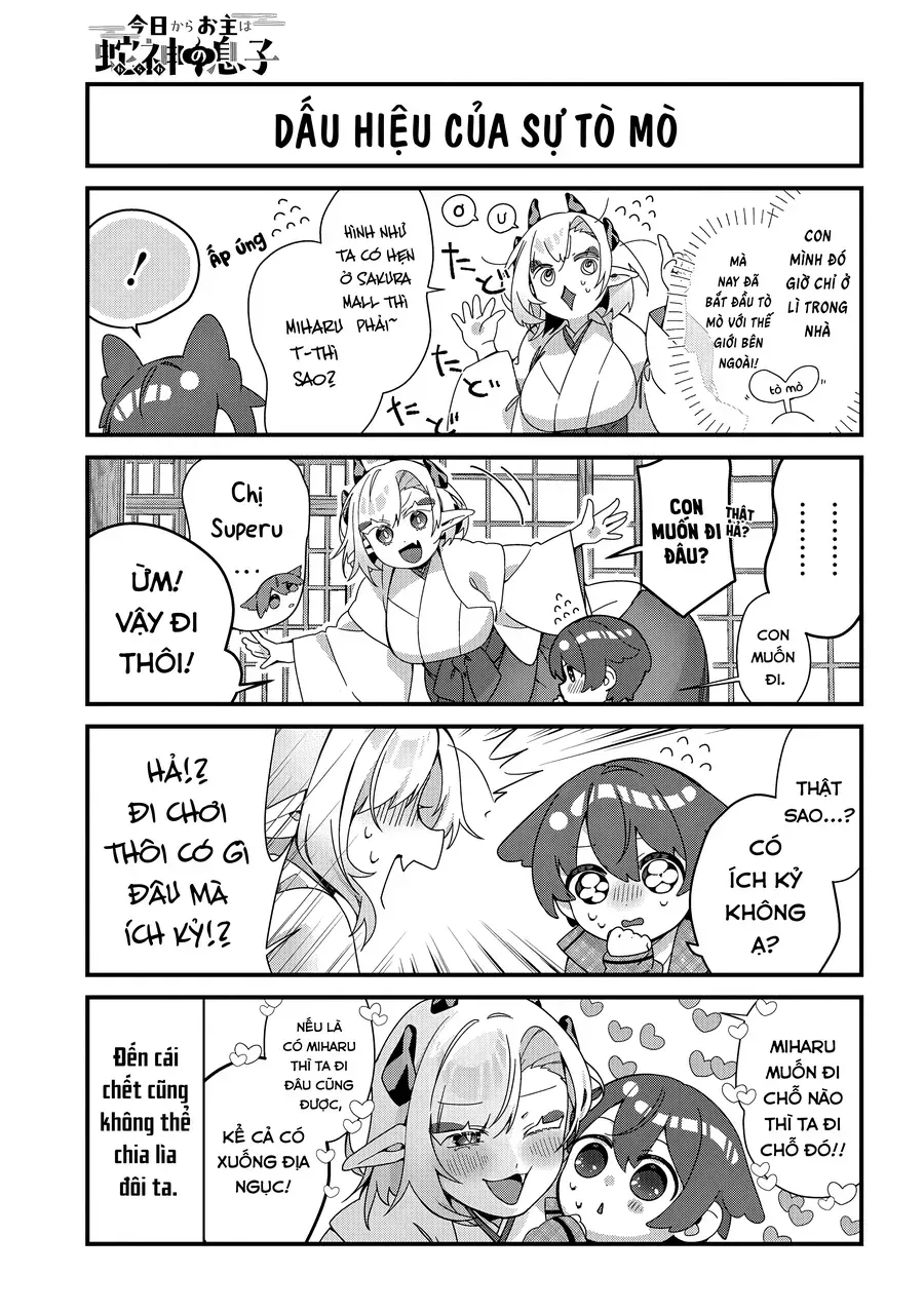 Từ Giờ Làm Con Của Thần Rắn Nhé Chap 10 - Next Chap 11