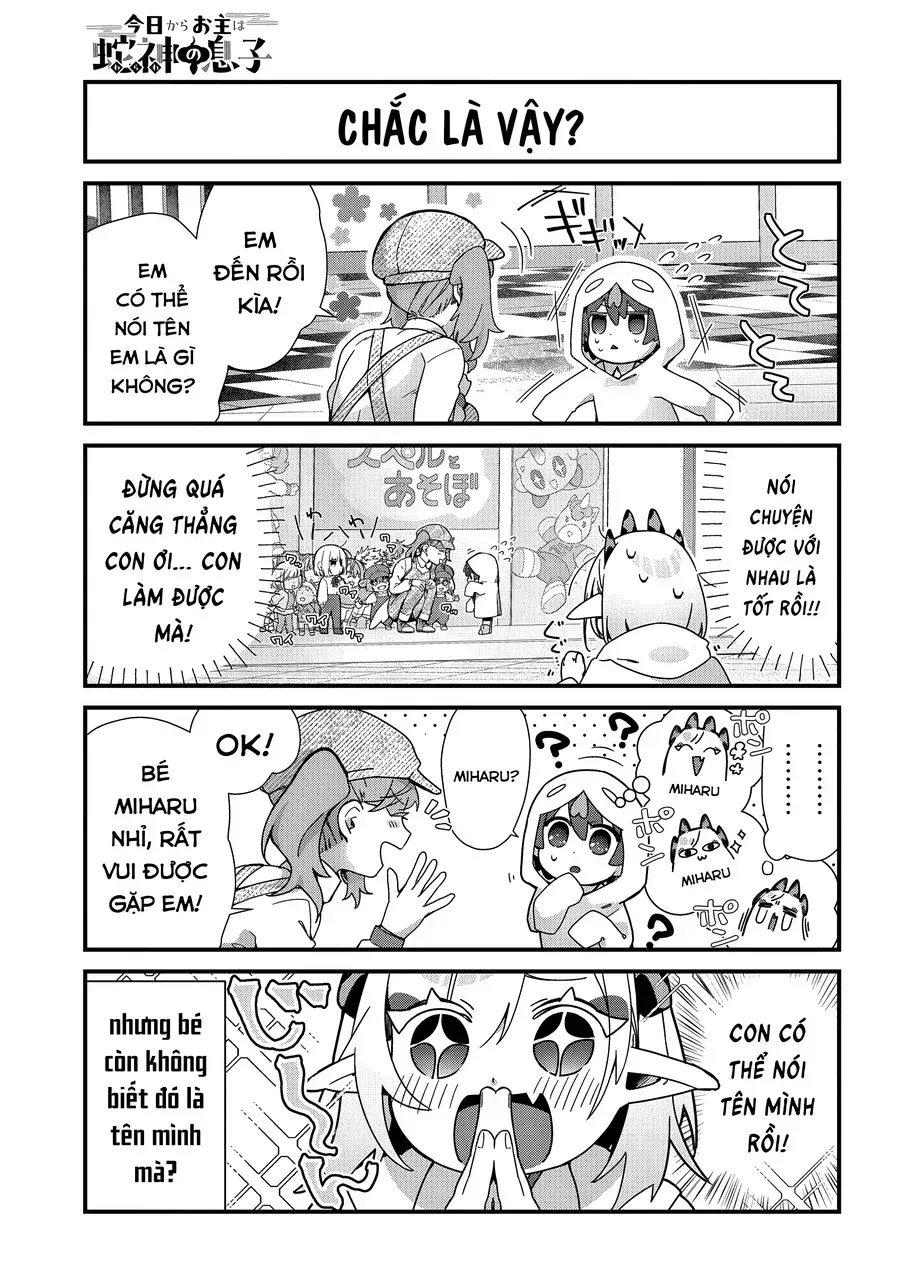 Từ Giờ Làm Con Của Thần Rắn Nhé Chap 11 - Next Chap 12