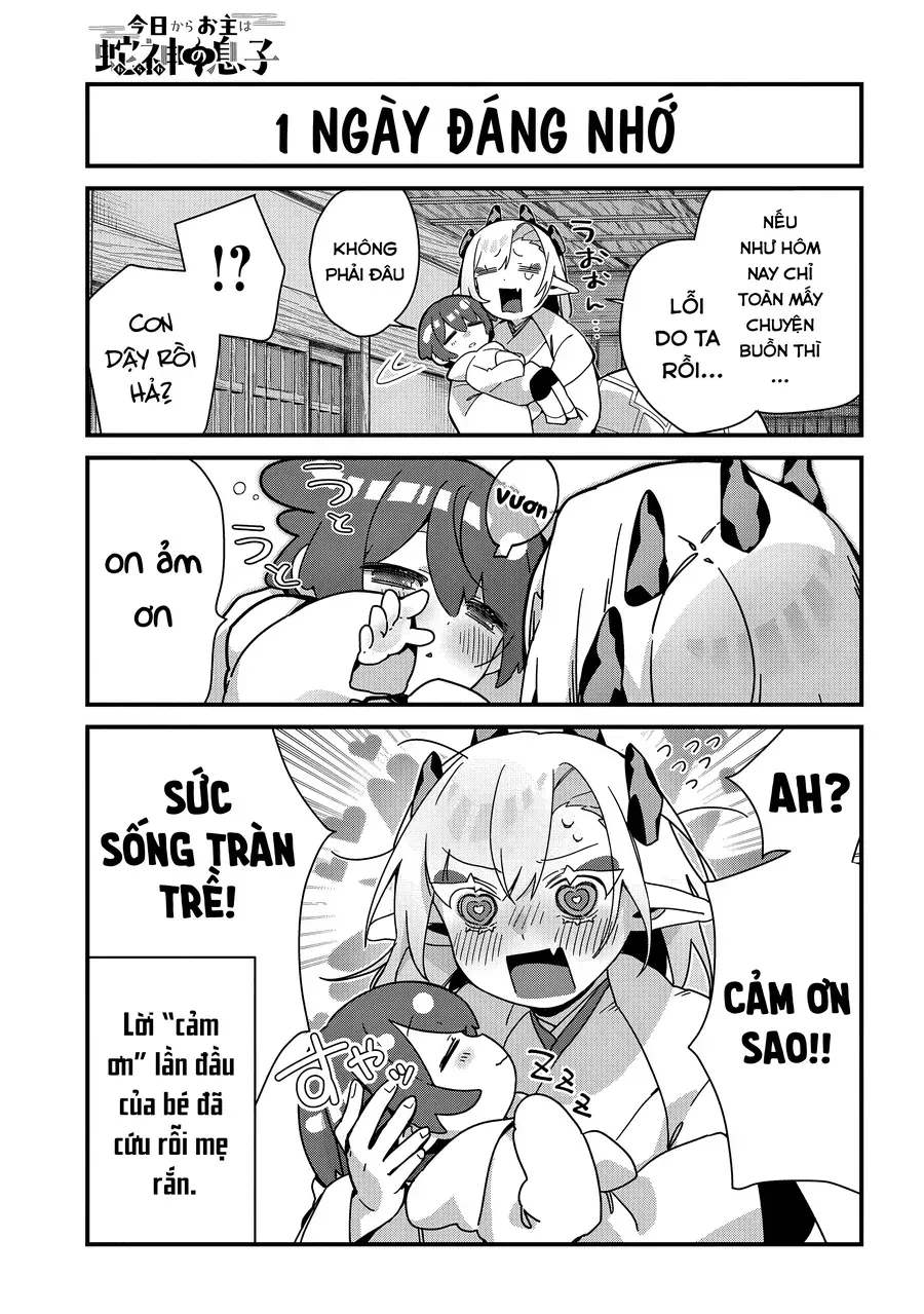 Từ Giờ Làm Con Của Thần Rắn Nhé Chap 12 - Next Chap 13
