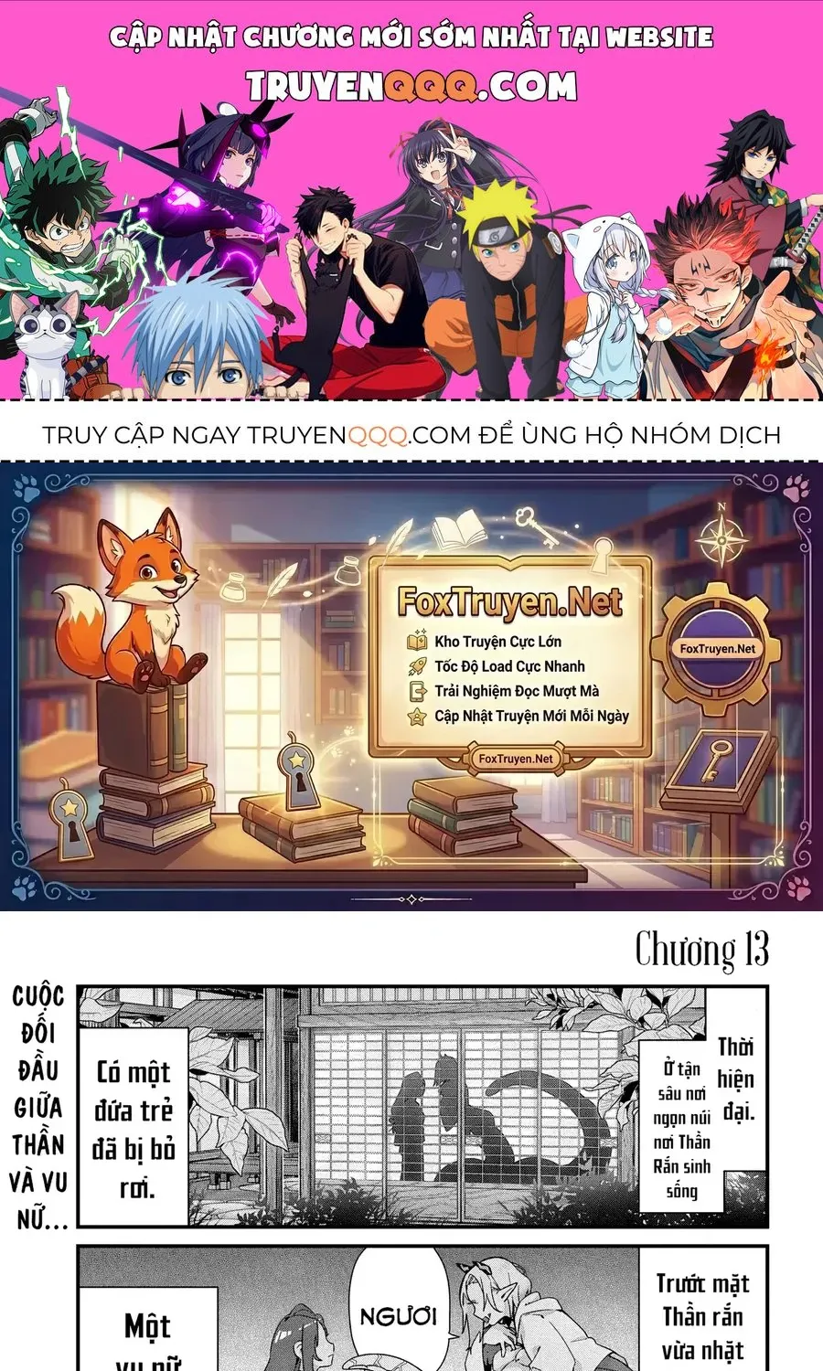 Từ Giờ Làm Con Của Thần Rắn Nhé Chap 13 - Next Chap 14