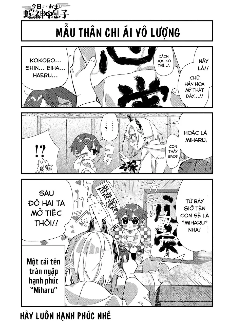 Từ Giờ Làm Con Của Thần Rắn Nhé Chap 6 - Next Chap 7