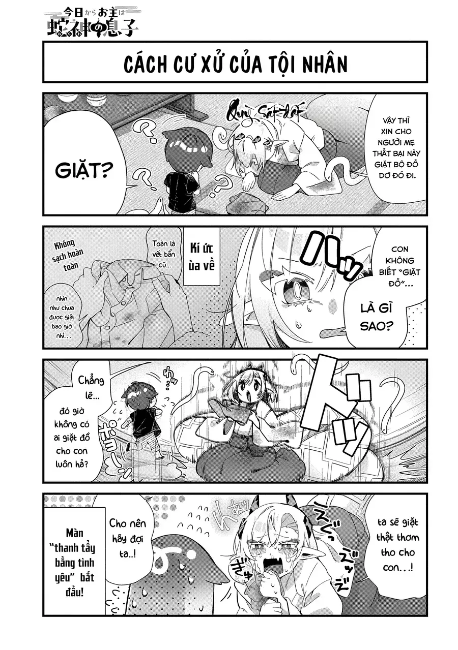 Từ Giờ Làm Con Của Thần Rắn Nhé Chap 9 - Next Chap 10
